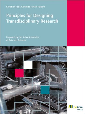 cover image of Principles for Designing Transdisciplinary Research